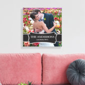 結婚のPhotoラップされたキャンバス キャンバスプリント (インサイチュ (リビング))