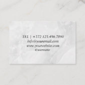 結婚のPlanning名刺 名刺 (裏面)