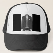 結婚のTuxedo Groom Hat Cap キャップ (正面)