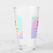 結婚のwebサイトrsvp q rコード追加ネーム文字 タンブラーグラス (左)