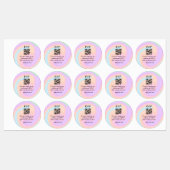 結婚のwebサイトrsvp q rコード追加ネーム文字 ラベル (シート)