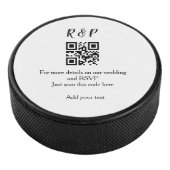 結婚のwebサイトrsvp q rコード追加名文字thr アイスホッケーパック (3/4)