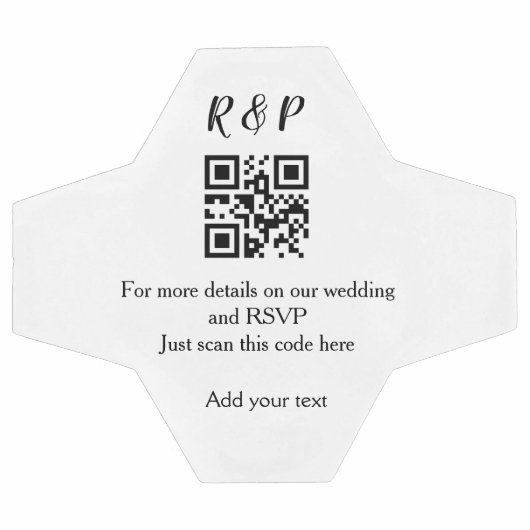 結婚のwebサイトrsvp q rコード追加名文字thr サッカーボール (フラット)