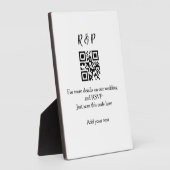 結婚のwebサイトrsvp q rコード追加名文字thr フォトプラーク (側面)