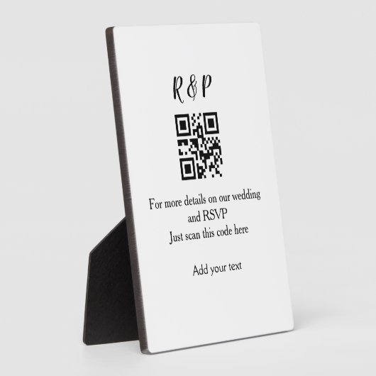 結婚のwebサイトrsvp q rコード追加名文字thr フォトプラーク (側面)