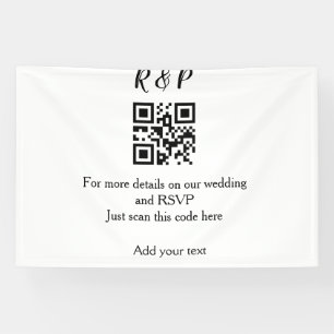 結婚のwebサイトrsvp q rコード追加名文字thr 横断幕