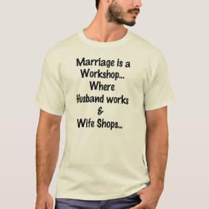 結婚はおもしろいな研修会です Tシャツ
