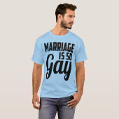結婚はとても陽気です Tシャツ (正面フル)