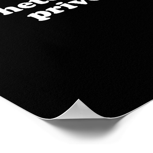 結婚は人間の権利であり、異性愛の権利侵害ではない ポスター (角)