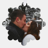 結婚は必ずメリーデートを守る オーナメントカード (正面)