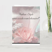 結婚は感謝していしています サンキューカード (裏面)