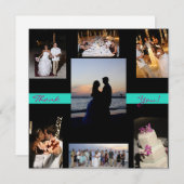 結婚は感謝していしています サンキューカード (正面/裏面)