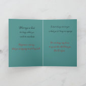 結婚は懸命グリーティングカード サンキューカード (内部)