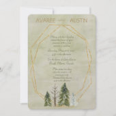 結婚は松の緑と金ゴールド (正面)