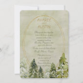 結婚は松の緑と金ゴールド (正面)