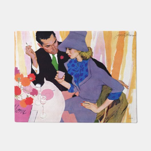 結婚は私には向いていない ドアマット (正面)