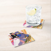 結婚は私のためではないです スクエアペーパーコースター (インサイチュ)