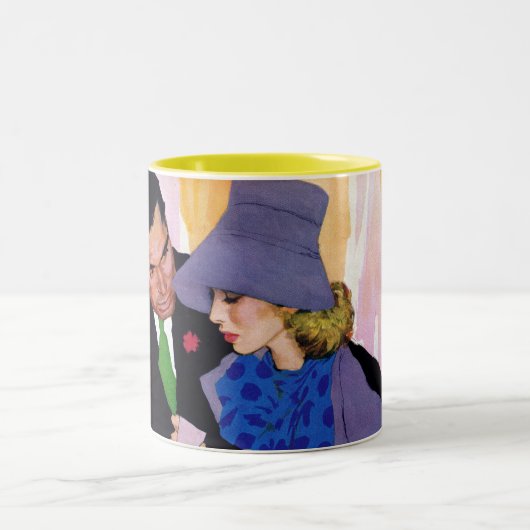 結婚は私のためではないです ツートーンマグカップ (中央)