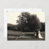 結婚は郵便はがき感謝していしています ポストカード (正面/裏面)