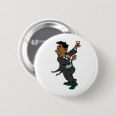 結婚は30を供給します 缶バッジ (正面&裏面)