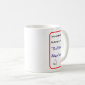 結婚は-コーヒー・マグを関係当事者殿引用します コーヒーマグカップ (正面右)