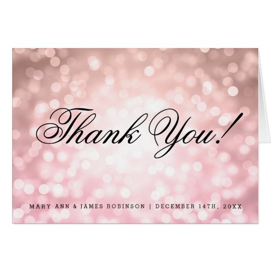 "結婚は"ライト上がりました赤面のピンクのグリッター感謝していしています (正面横)