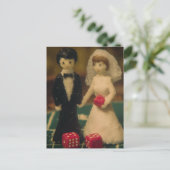 結婚への賭けレトロ ポストカード (スタンド正面)