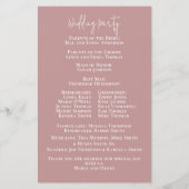 結婚ほこりっぽいバラエレガントフローラ式バラ (裏面)