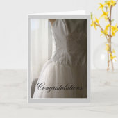 結婚または婚約のお祝い、シャワー カード (黄色い花)