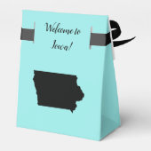 結婚ようこそアイオワの好意ボックス州マップ フェイバーボックス (裏面サイド)