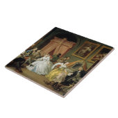 結婚をラモードで行う：IVトワレットC.1743 (油 タイル (側面)