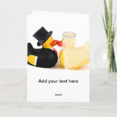 結婚アヒル2 カード (裏面)