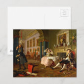 結婚アラモード: 2, The Tette a Tette (c1743) ポストカード (正面/裏面)