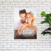 結婚ウェルカムサインクラシックタイポグラフィ ポスター