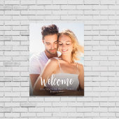 結婚ウェルカムサインクラシックタイポグラフィ ポスター