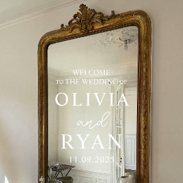 結婚ウェルカムサインビニルデカール結婚ズ ウィンドウサイン