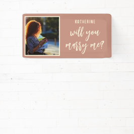 結婚エレガントの申し出があれば結婚してくれ 横断幕