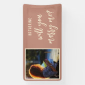 結婚エレガントの申し出があれば結婚してくれ 横断幕 (縦)