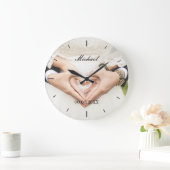 結婚エレガント記念日|壁時計 ラージ壁時計 (ホーム)