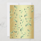 結婚カクテルパーティー 招待状 (裏面)