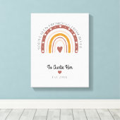 結婚カップルオリジナル写真 キャンバスプリント (インサイチュ (ウッドフロア))