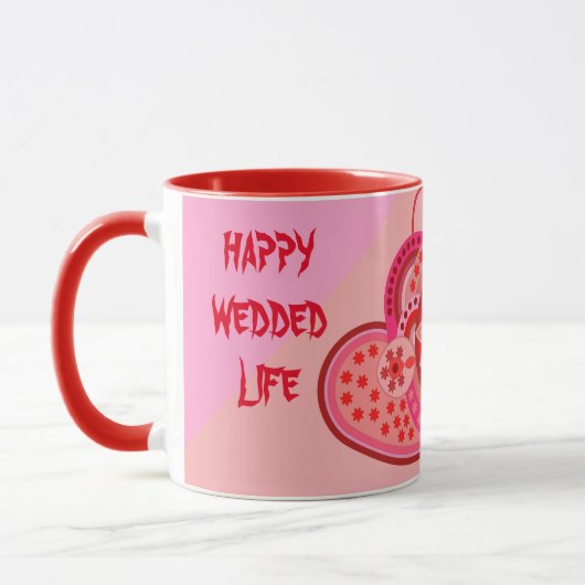 結婚カップル用ラブマグ マグカップ (左)