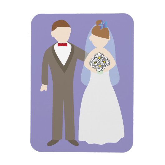 結婚カップル マグネット (縦)