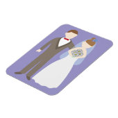 結婚カップル マグネット (左側)