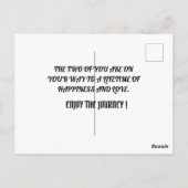 結婚カード合同 ポストカード (裏面)