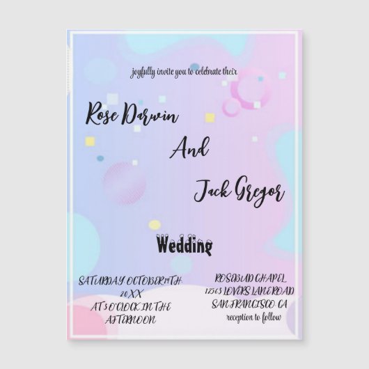 結婚カード (正面)