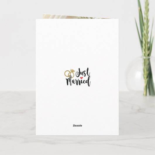 結婚カード カード (裏面)