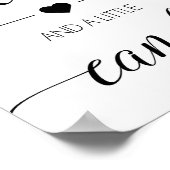 結婚キャンディバー標識 |キャンディバープリント ポスター (角)