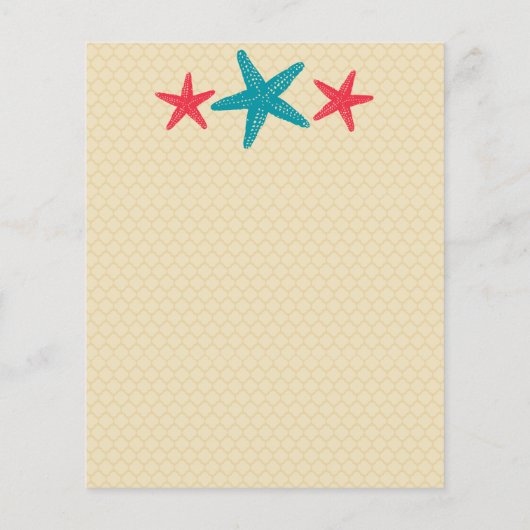 結婚キューバ赤ティール（緑がかった色）歓迎レター (裏面)