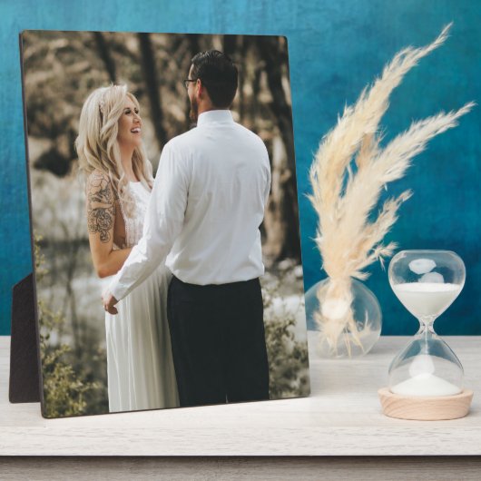 結婚ギフト フォトプラーク (側面)
